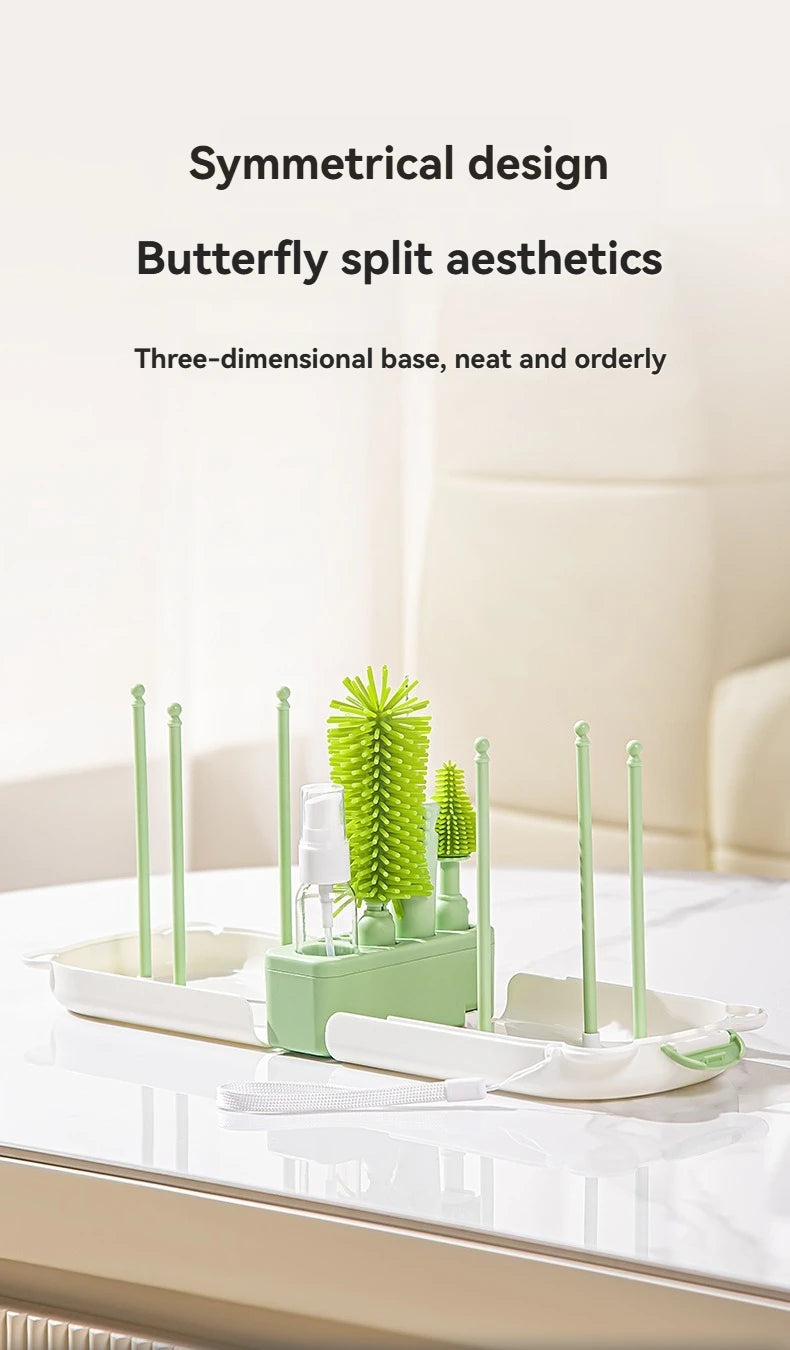 Travel Baby Bottle Brush Set