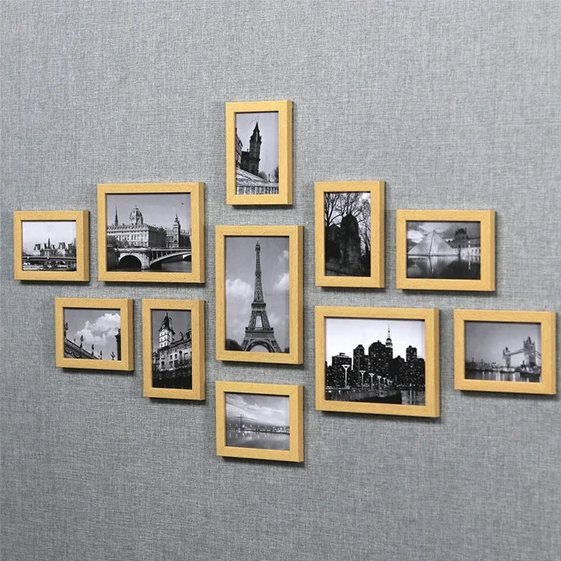 11Pcs Picture Frames Wall Photo Frame