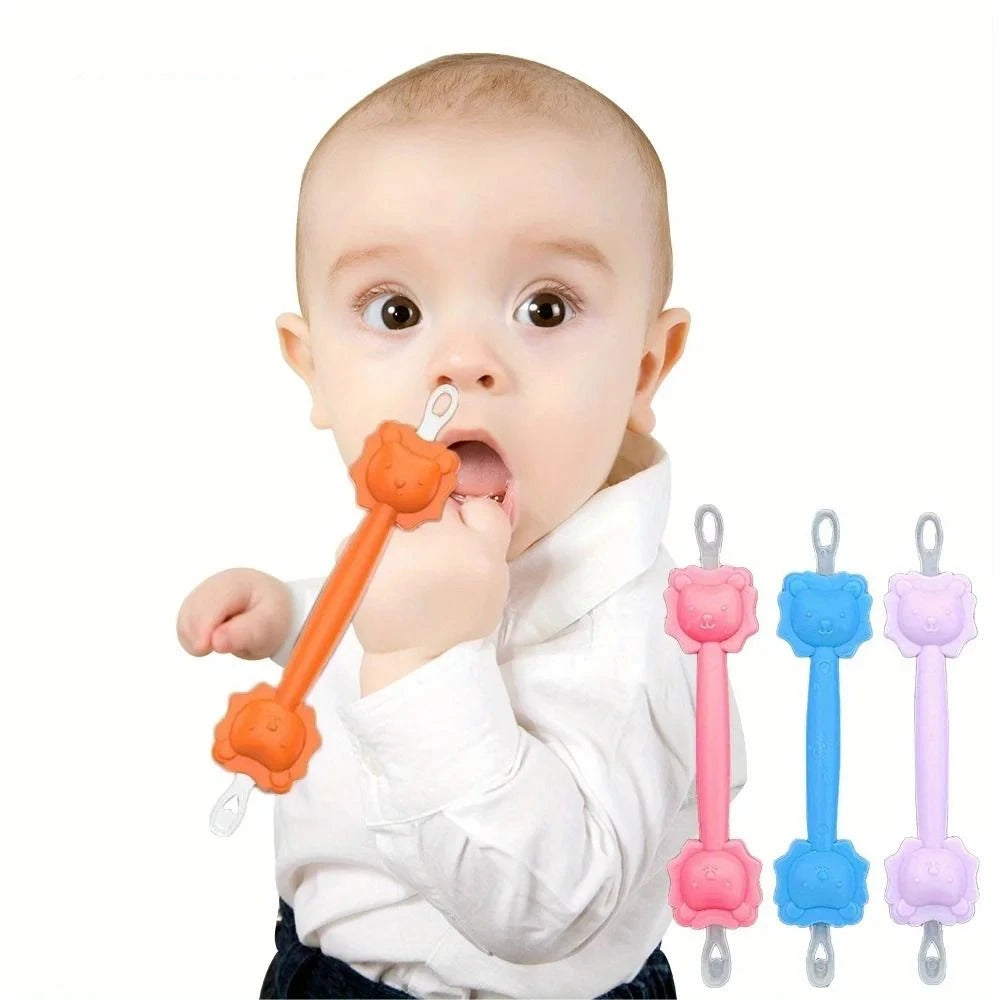 Baby Cleaner Spoon Double-headed