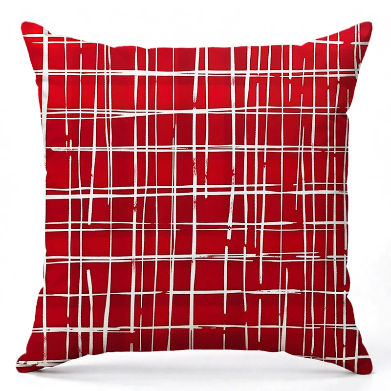 Red Outdoor Throw Pillows for Patio Decor