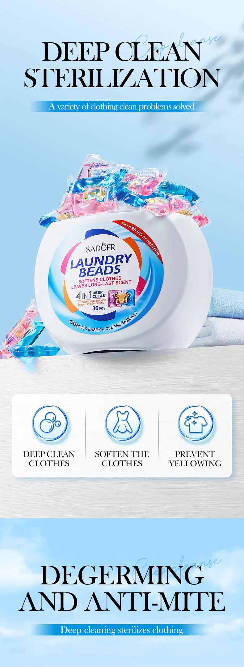Deep-cleaning Laundry Detergent