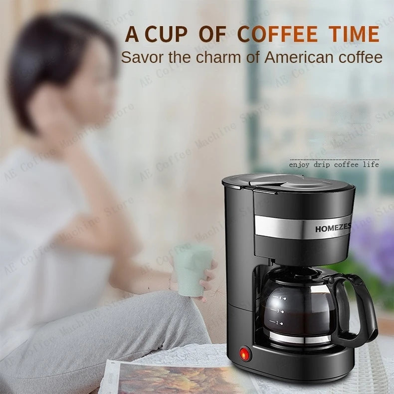 Household Small American Drip Coffee Maker