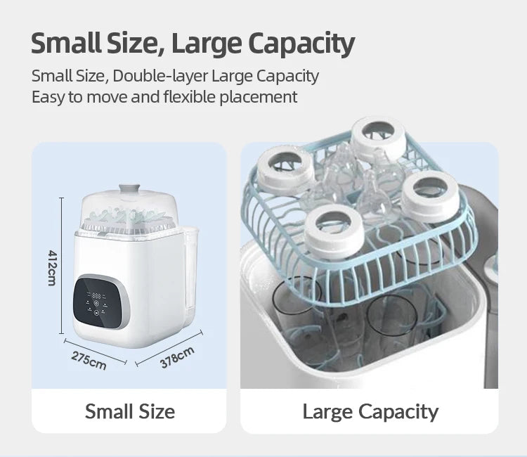 Oem Odm 530w Baby Bottle Sterilizers Baby Bottle Washer Machine Baby Dishwasher