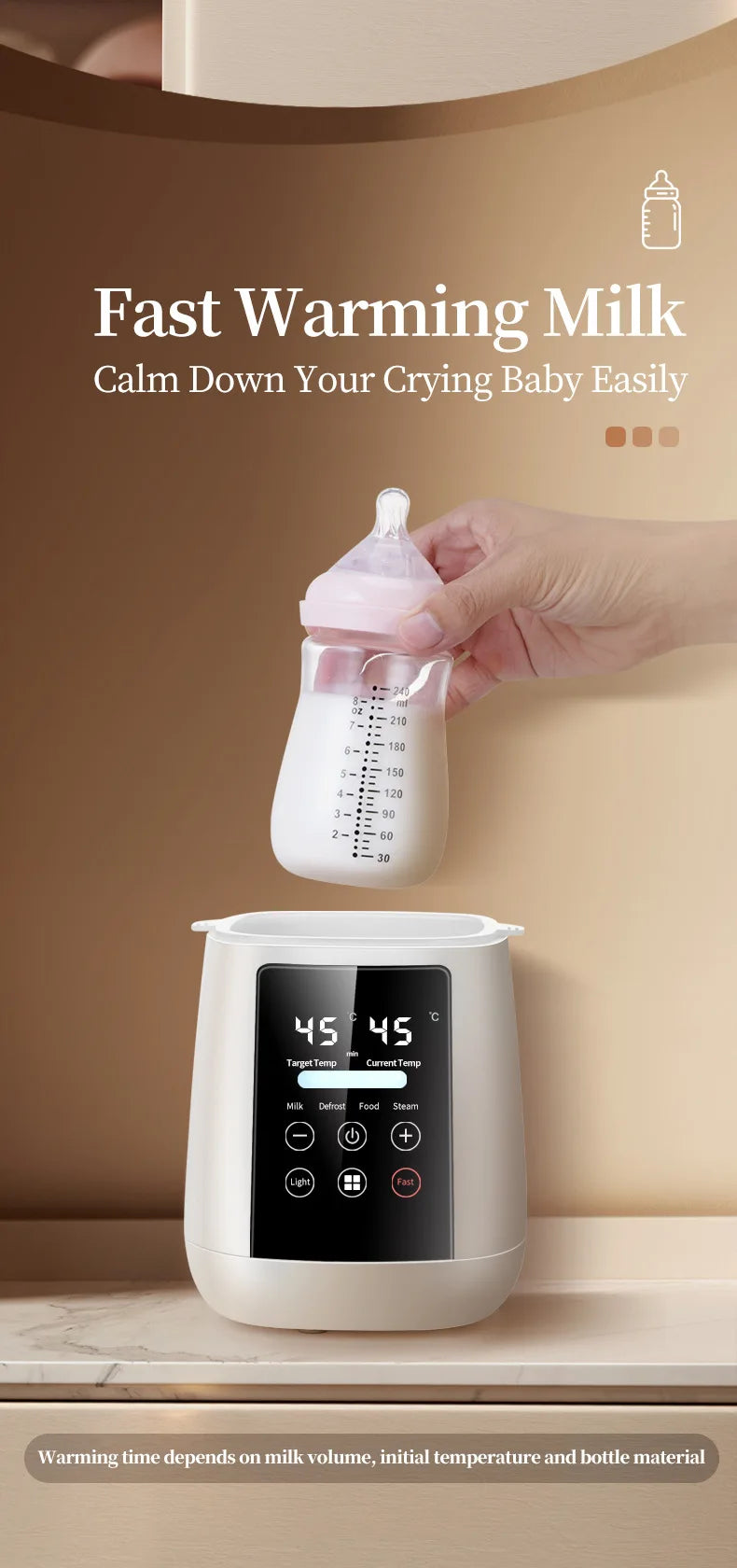 Baby Bottle Warmer & Sterilizer