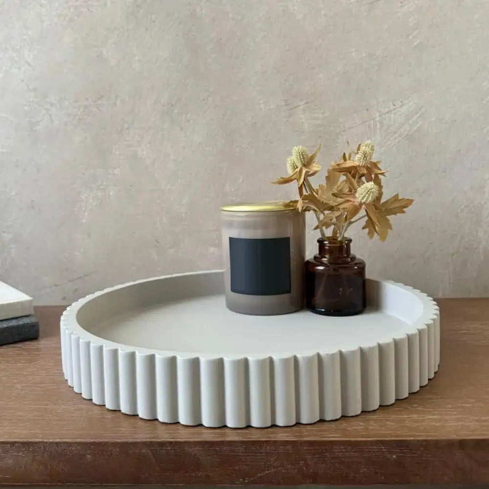 Round Decorative Tray