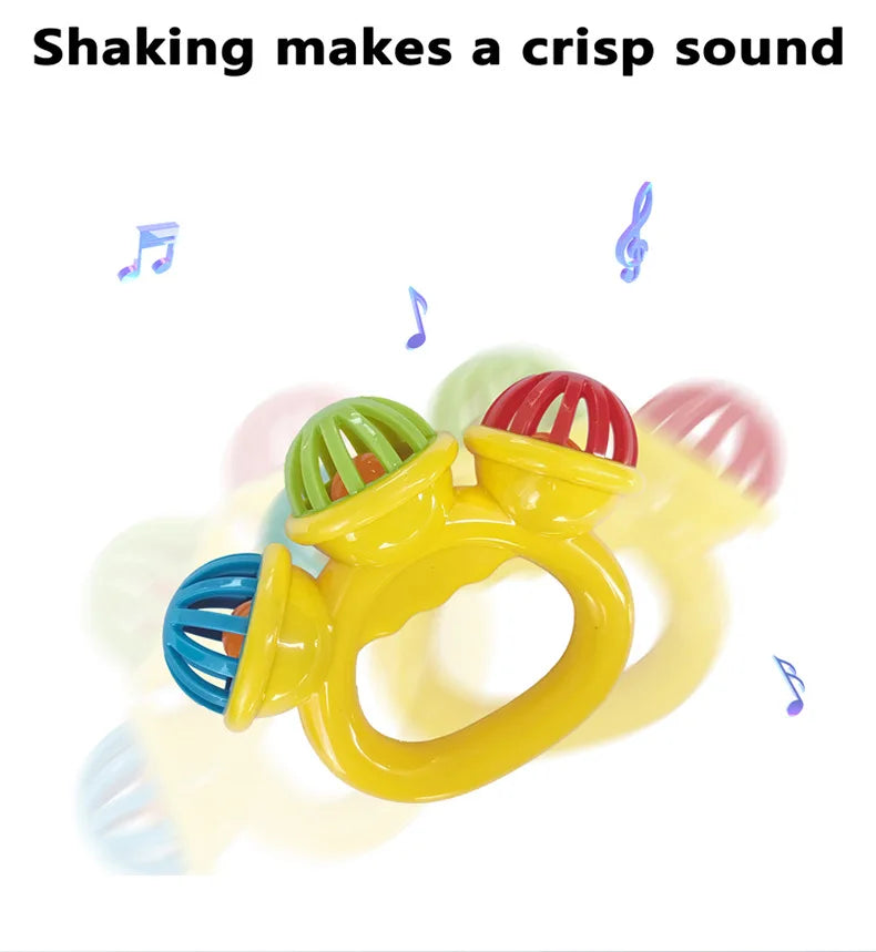 Baby Hand Rattle Ball Toy