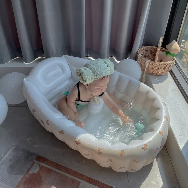 Baby Foldable Inflatable Bathtub