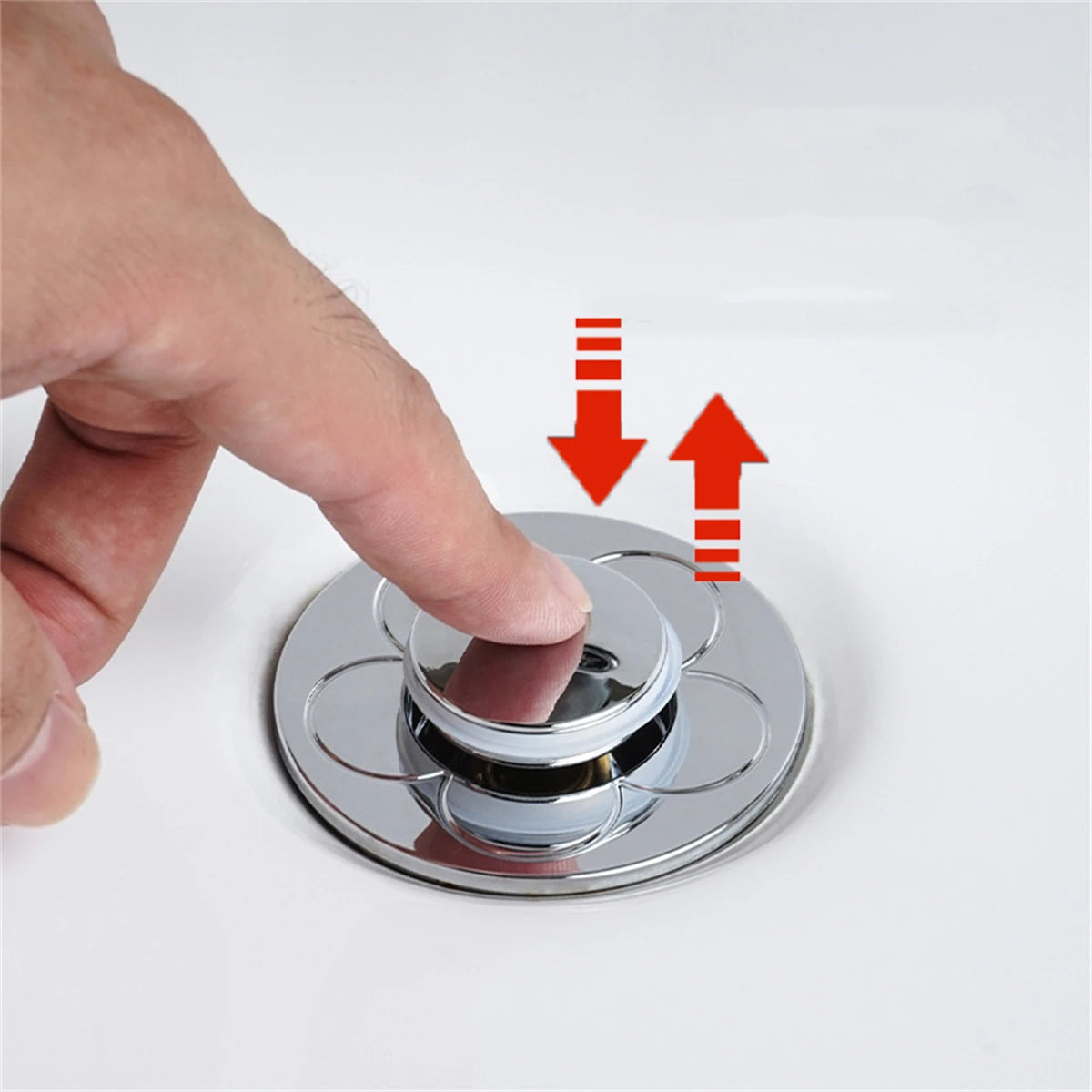 Drain Stopper Pop-Up Bounce Core