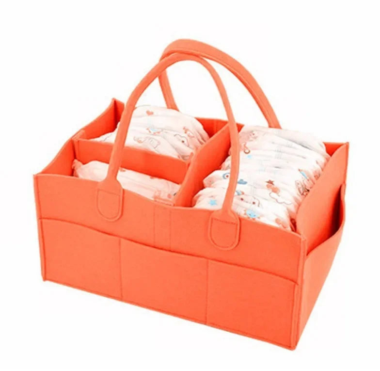 Baby Diaper Caddy Organizer Bags