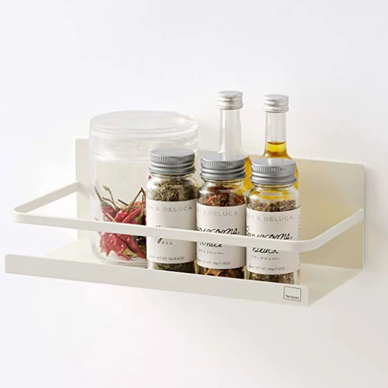 Magnetic Spice Rack Fridge Organizer Shelf