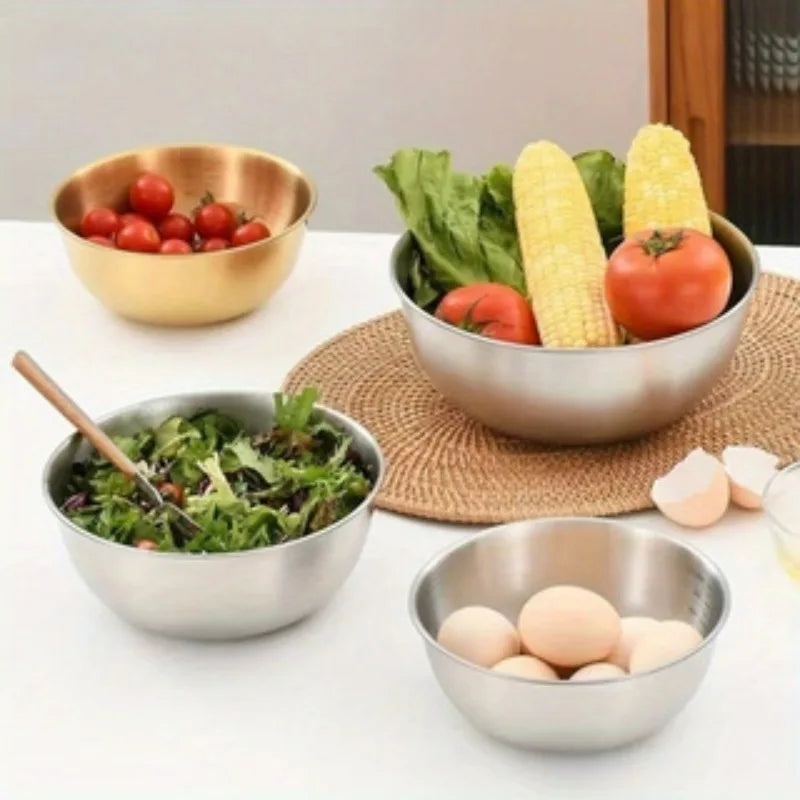 3PCS Stainless Steel Mixing Bowl Set