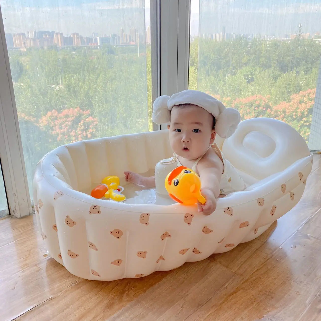 Baby Foldable Inflatable Bathtub