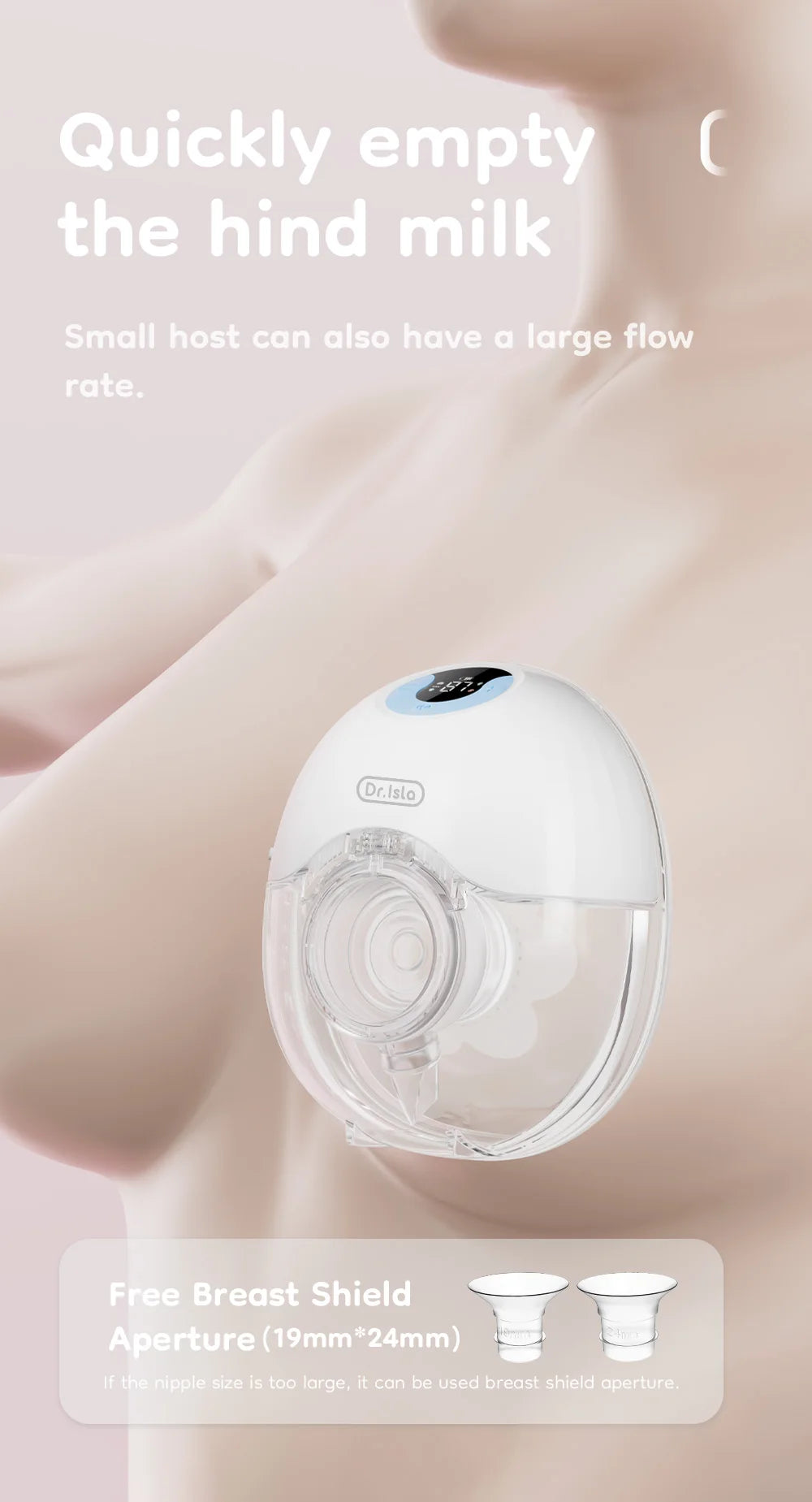 Wearable Breast Pump Hands Free