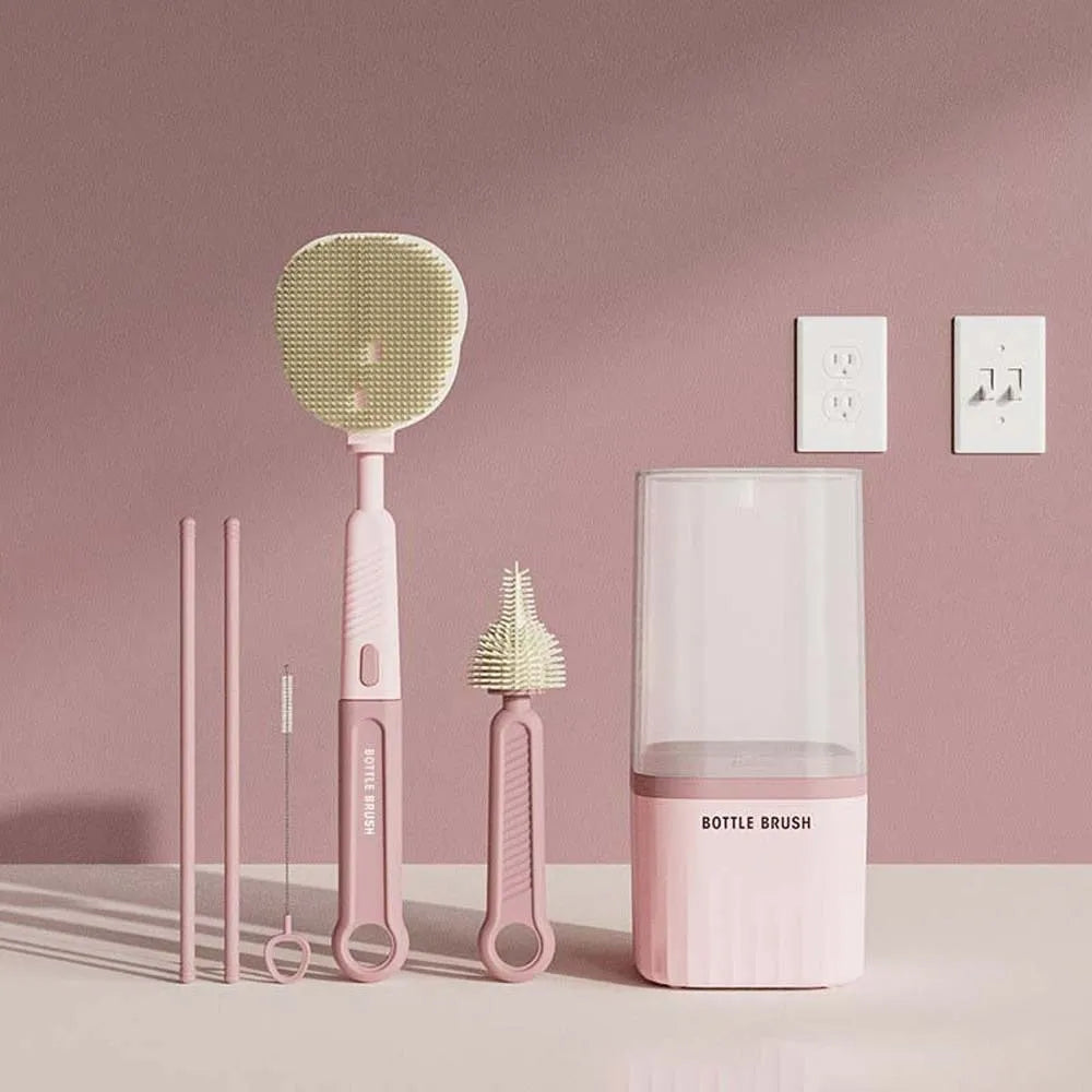 Multi-functional Bottle Cleaning Brush Set