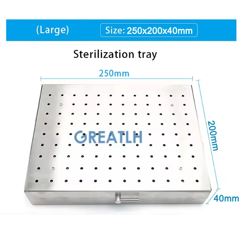 Sterilizer Tray with Silicone Mat
