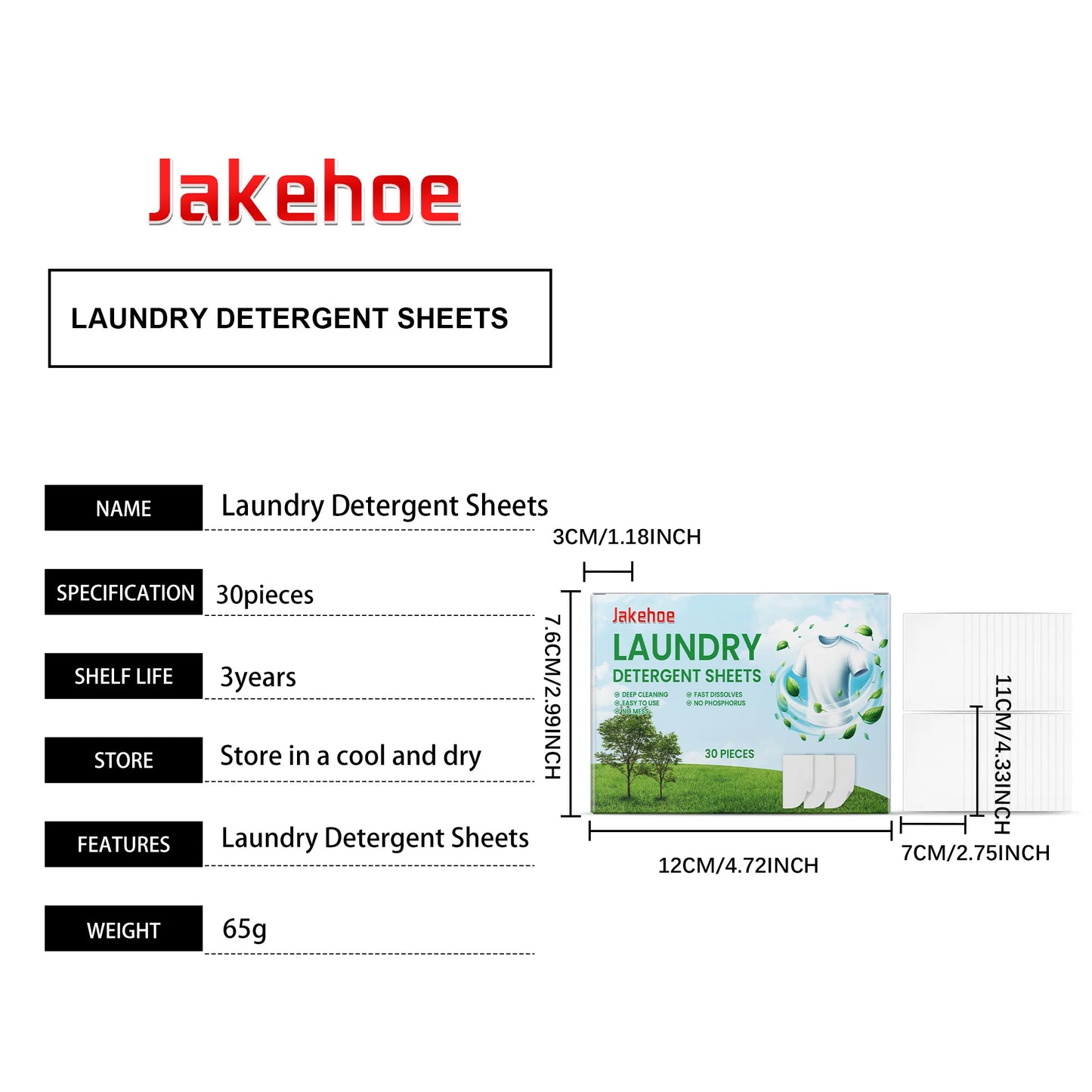 Laundry Detergent Sheets