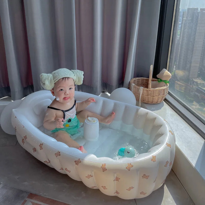 Baby Foldable Inflatable Bathtub