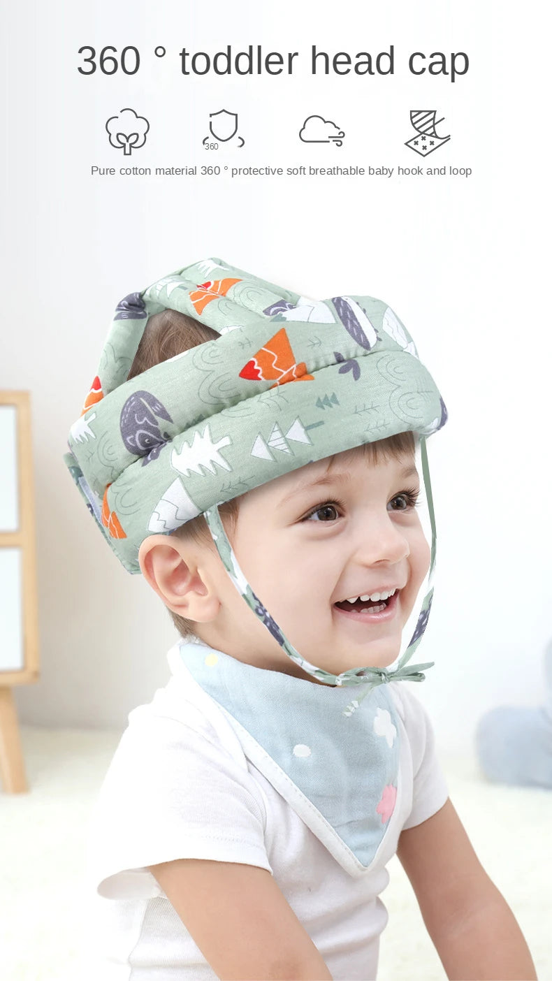 New Baby Safety Helmet Head Protection