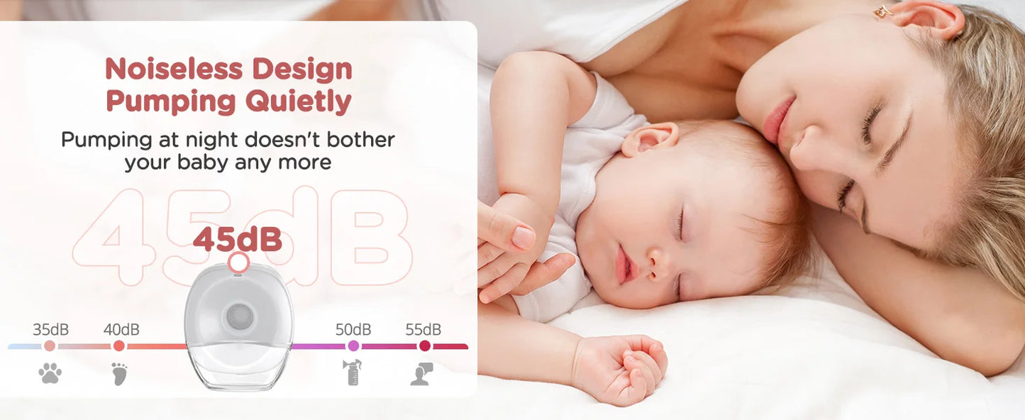Hands Free Breast Pump Electric Wearable Breast Pump