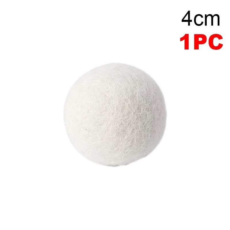 Wool Dryer Balls Reusable Fleece Laundry Ball