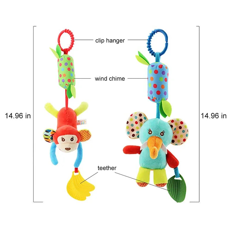Baby Crib Hanging Rattles Toys