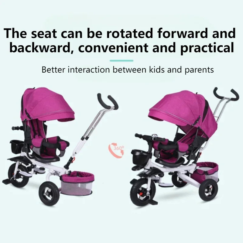 4 in 1 Folding Kids Trike Sit