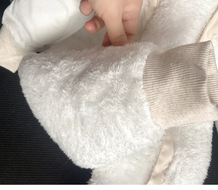 Winter Baby Jumpsuit With Glove