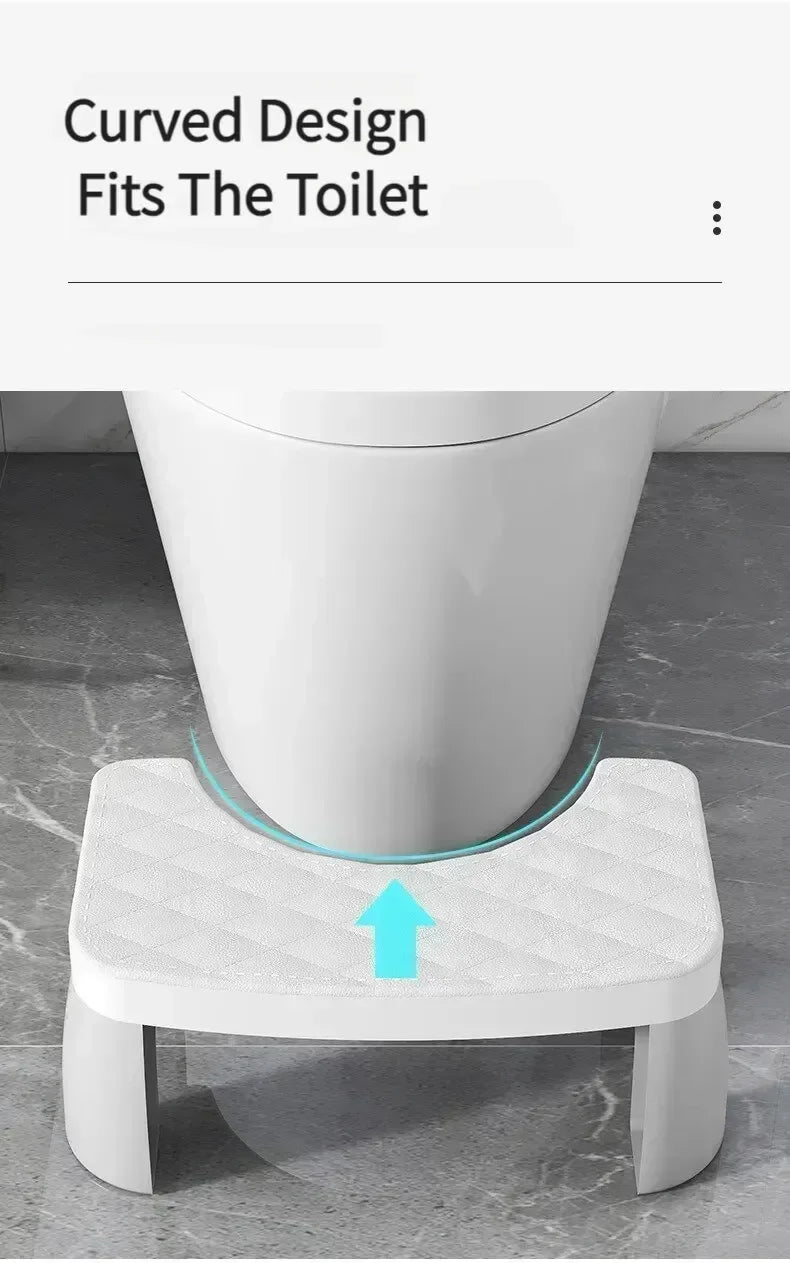 Anti-Slip Toilet Stool Squatting Foot Stool