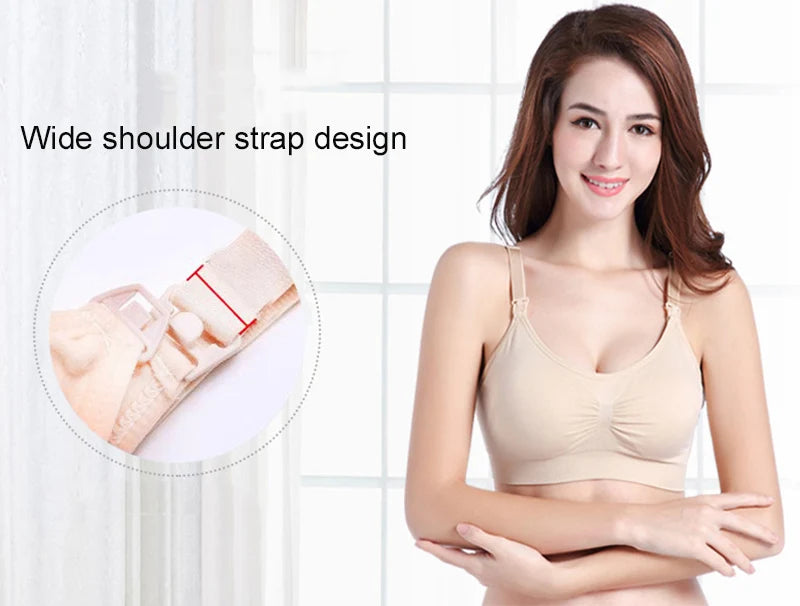 Hand Free Pumping Nursing Bra Breastfeeding