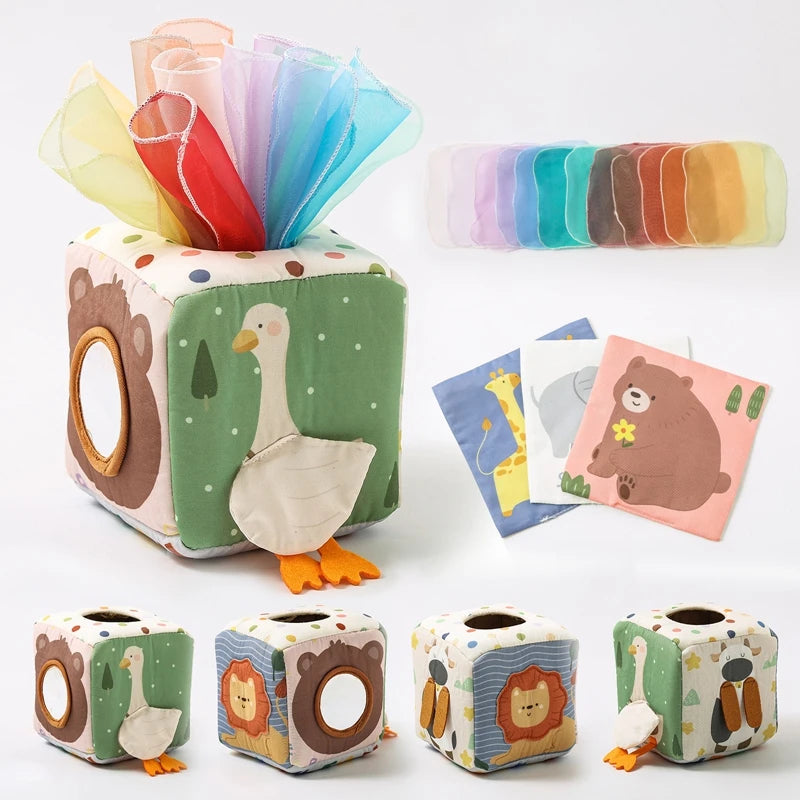 Multisensory Animal Developmental Activity Station Kit