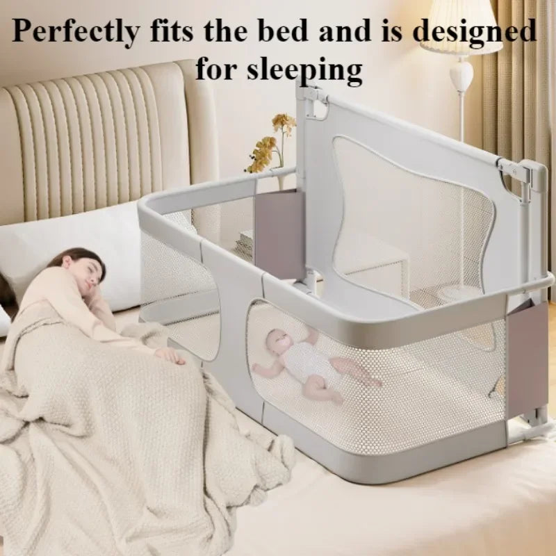 Baby Bedside Bassinet Foldable Bed