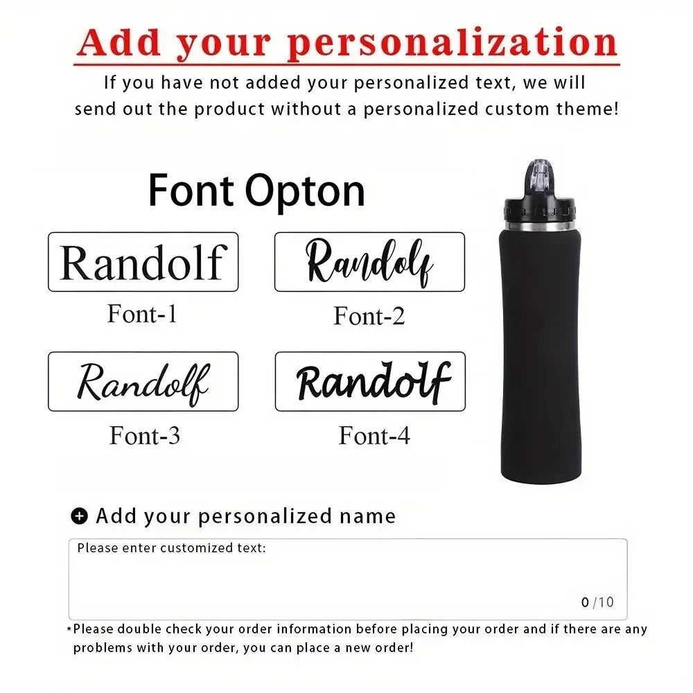Customize Insulated Stainless Steel Water Bottle