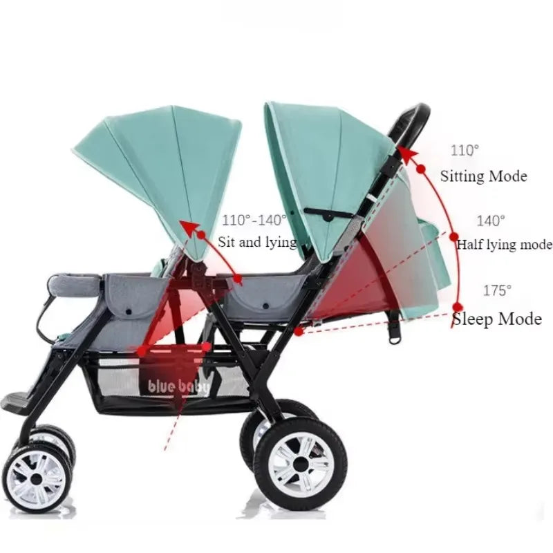 Large Double Stroller