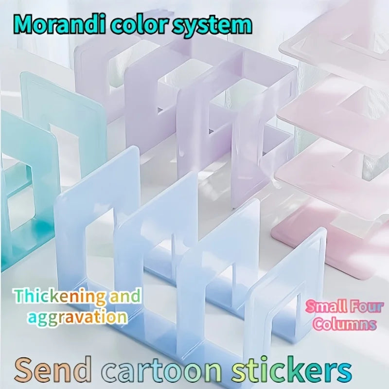 4 Grid Bookends Stand