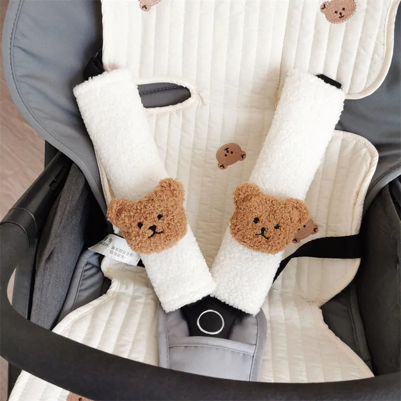 Cute Bear Baby Car Safety Belt