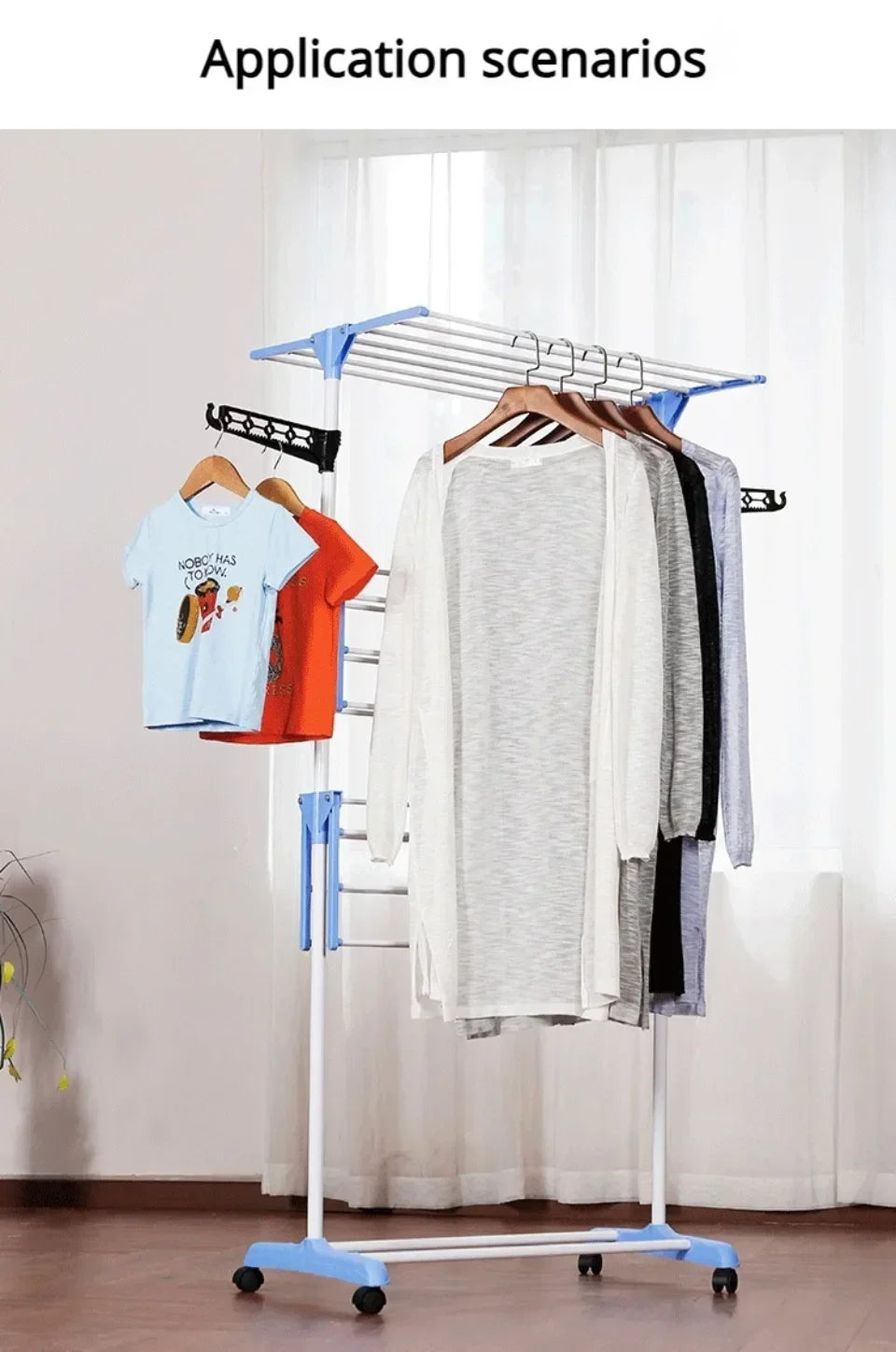 Folding Drying Clothes Rack