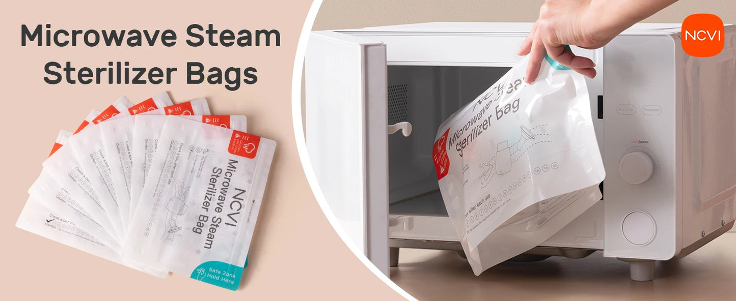 Microwave Steam Sterilizer Bag