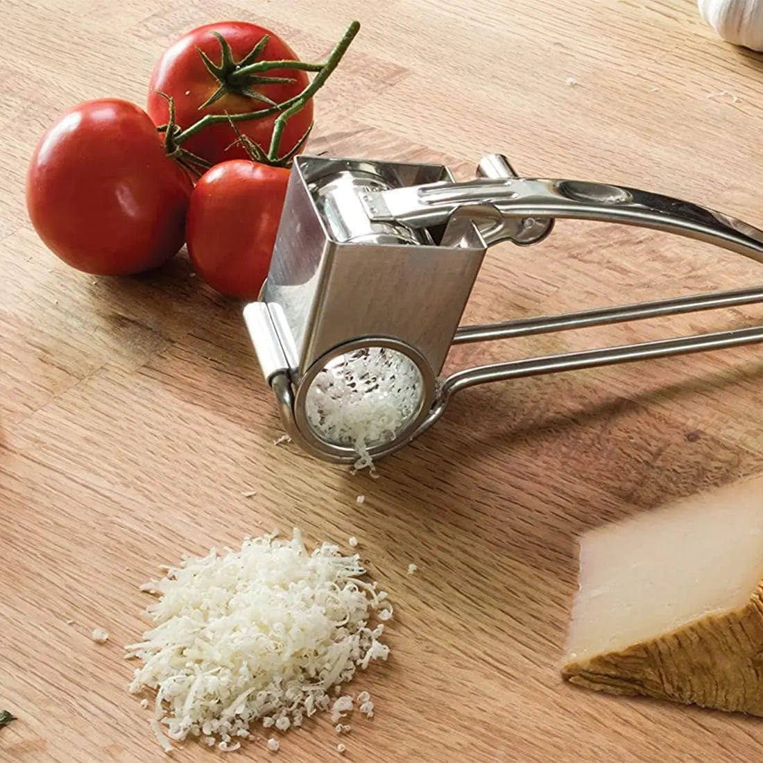 Rotary Cheese Grater Stainless Steel Handheld