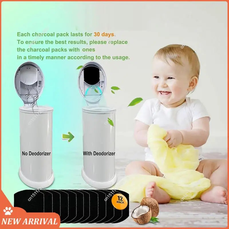 12 Pack Baby Diaper Pail