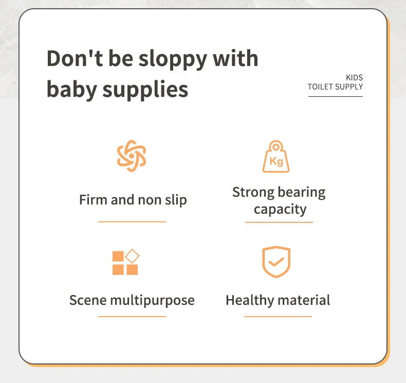 Kid Step Stool Bathroom Non Slip Safety Training