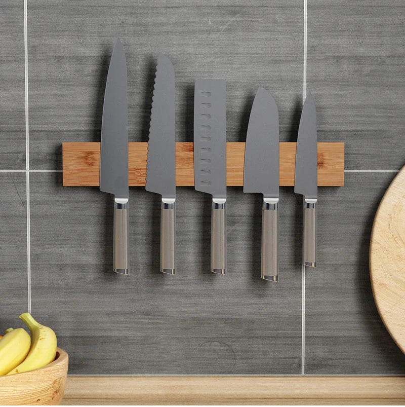 Powerful Magnetic Knife Holder Strip