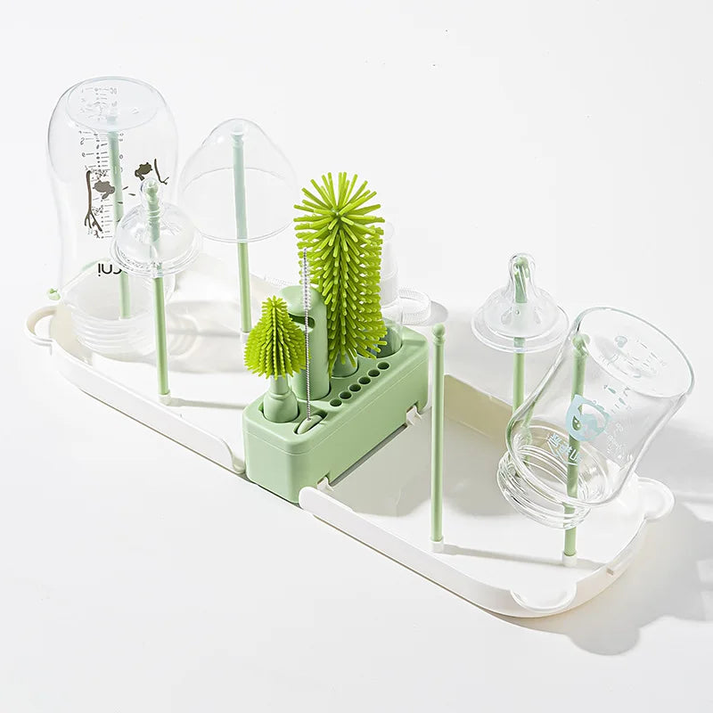 Travel Baby Bottle Brush Set