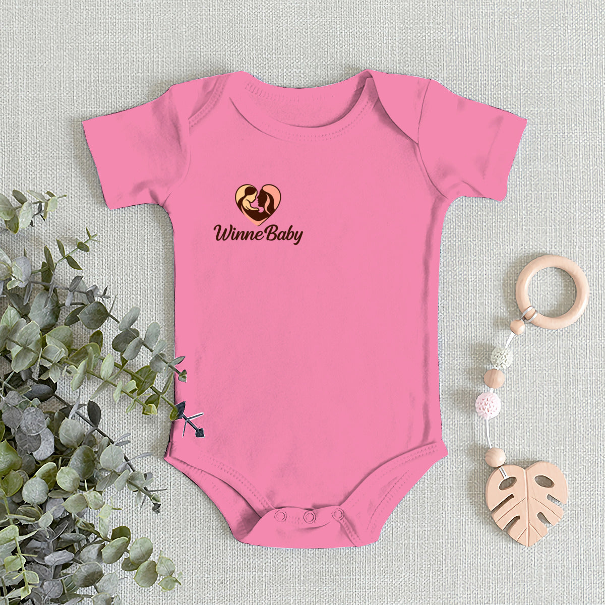 Premium hypoallergenic cotton baby onesie – soft and breathable – Winnebaby